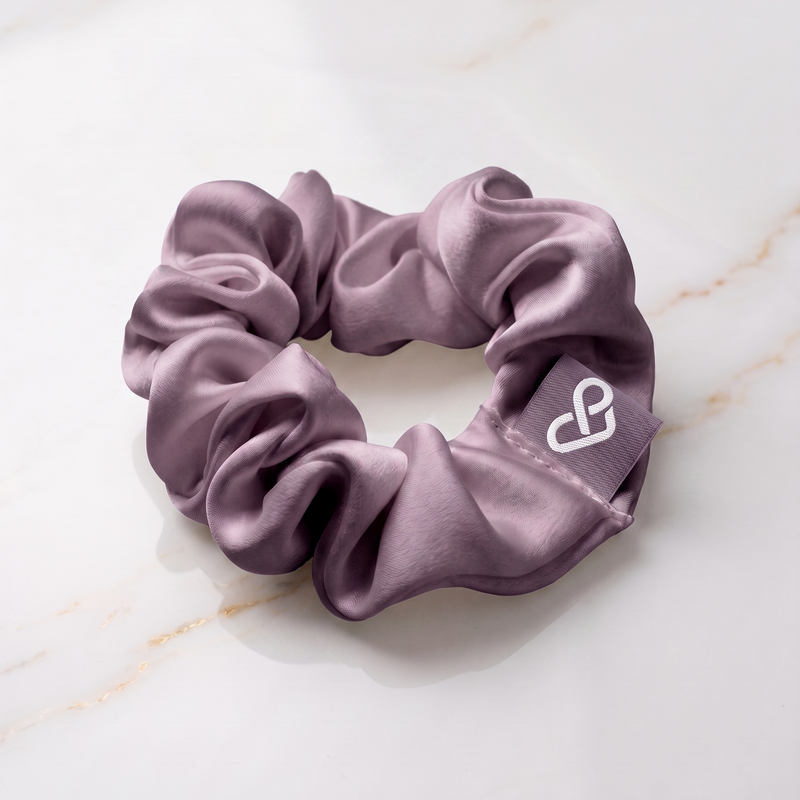 Dusky Plum - 100% Mulberry Silk Loopie