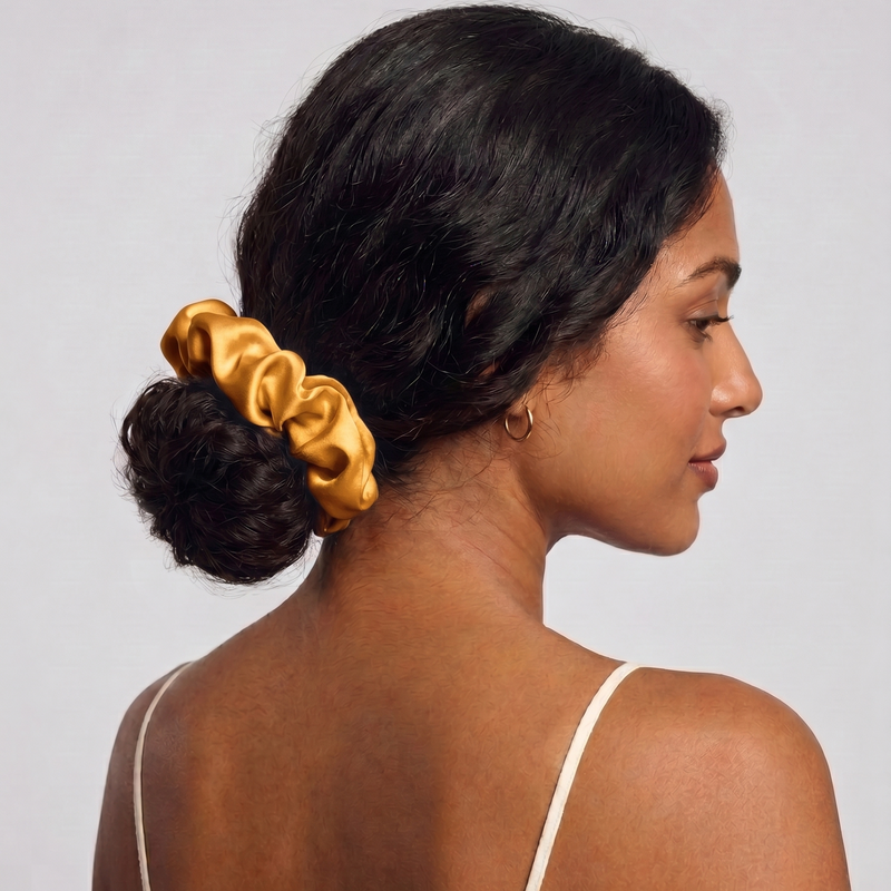 Warm Honey - 100% Mulberry Silk Loopie