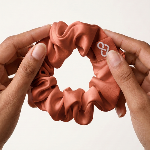 Terracotta - 100% Mulberry Silk Loopie