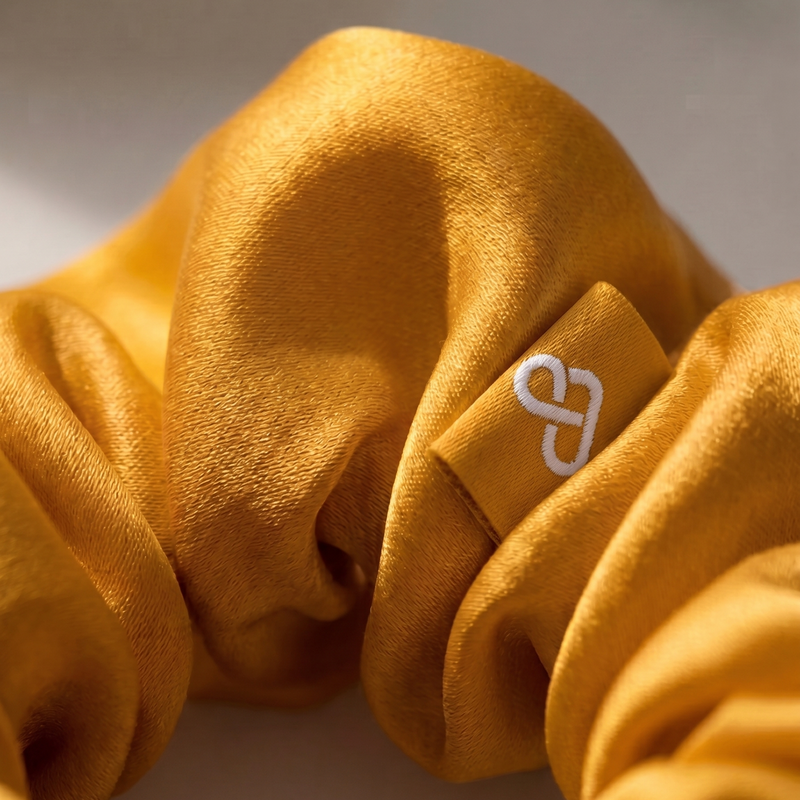 Warm Honey - 100% Mulberry Silk Loopie