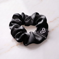 Jet Black - 100% Mulberry Silk Loopie